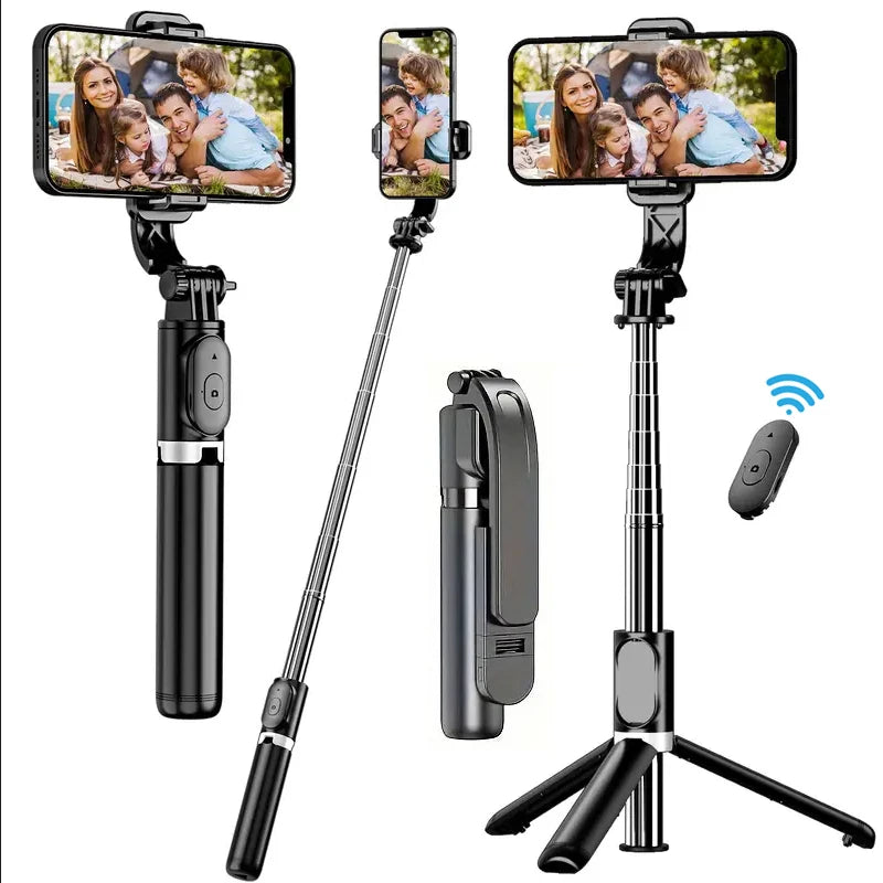Telescopic Selfie Stick Tripod Monopod Stand Mobile Phone Support