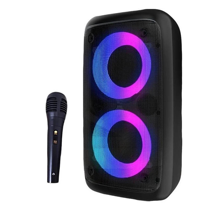 Karaoke Radio FM Bluetooth Speaker Portable Wireless