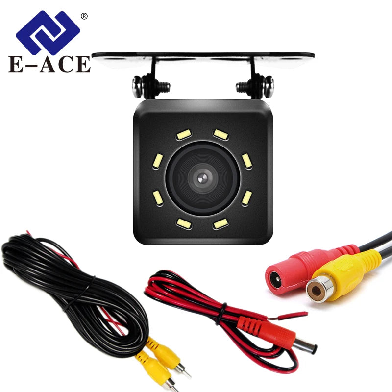 Car Rear View Camera 4 LED Night Vision Reversing