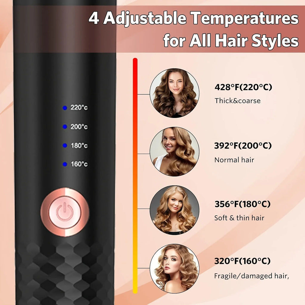 Automatic Hair Curler Auto Hair Curling Iron Ceramic Rotating