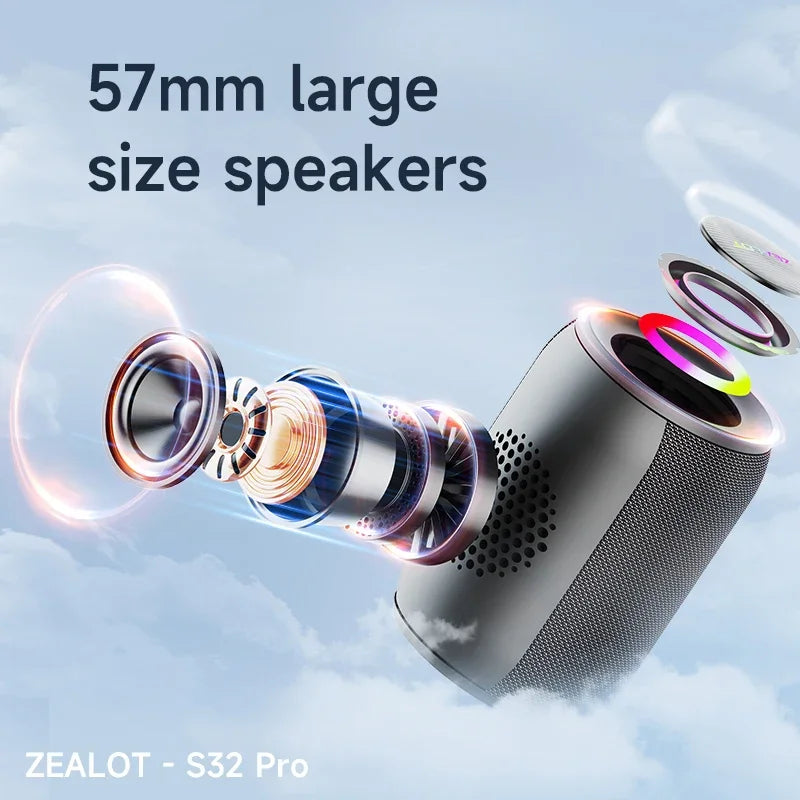 Zealot S32 pro Bluetooth Wireless Outdoor Portable