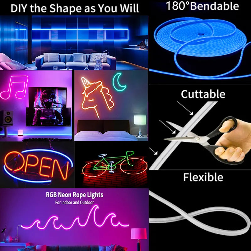 USB RGB Neon LED Strip