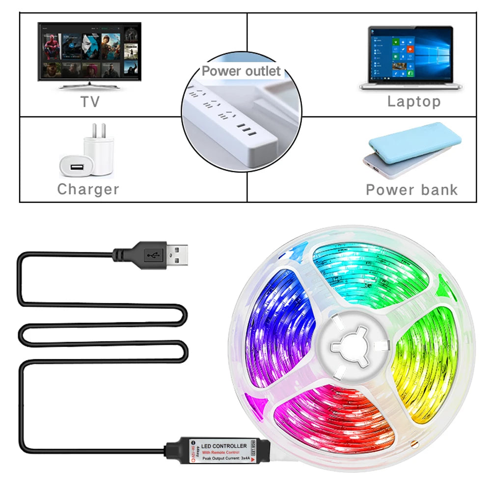 5V LED Strip Light RGB