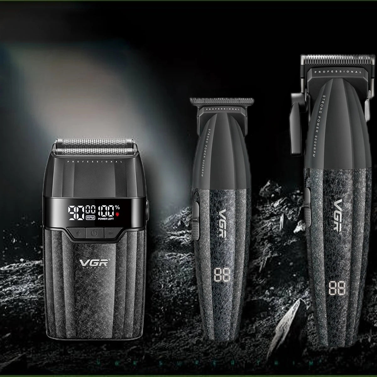 VGR Hair Trimmer Professional Hair Cutting Machine 9000 RPM