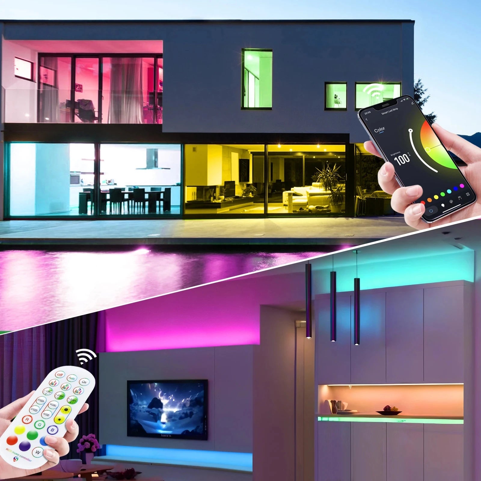 USB RGB Neon LED Strip