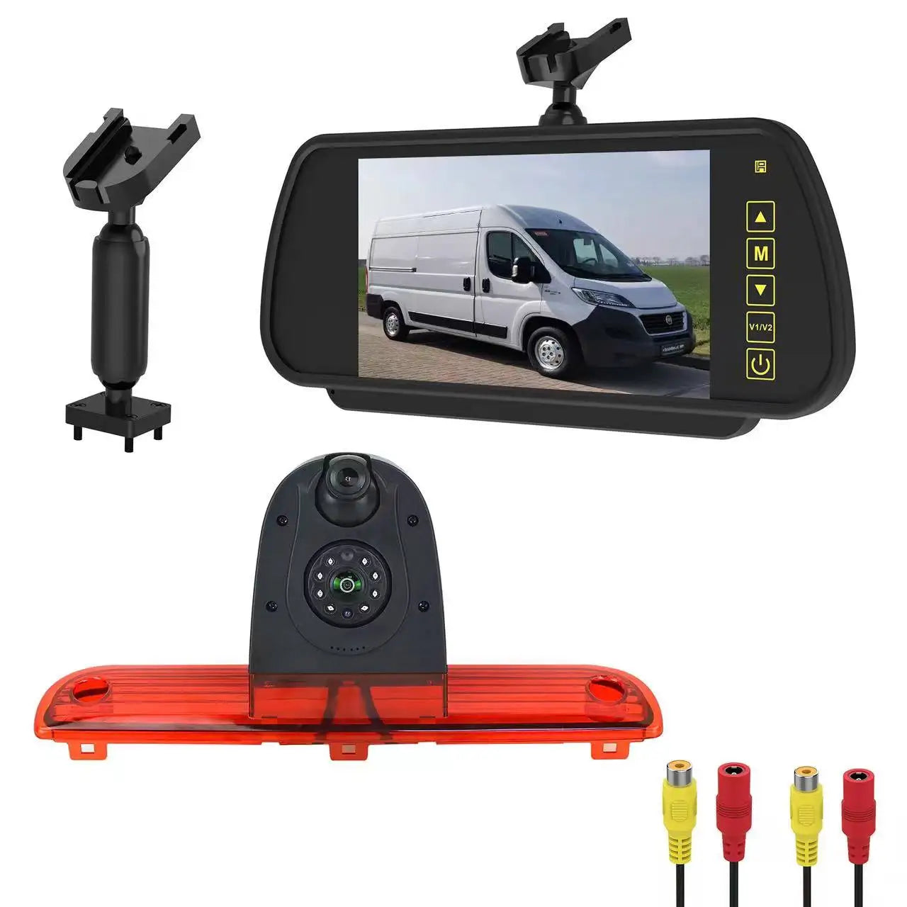 forCar Brake Light Dual Camera HD Reversing Camera