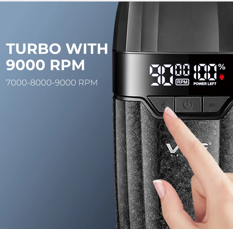 VGR Hair Trimmer Professional Hair Cutting Machine 9000 RPM