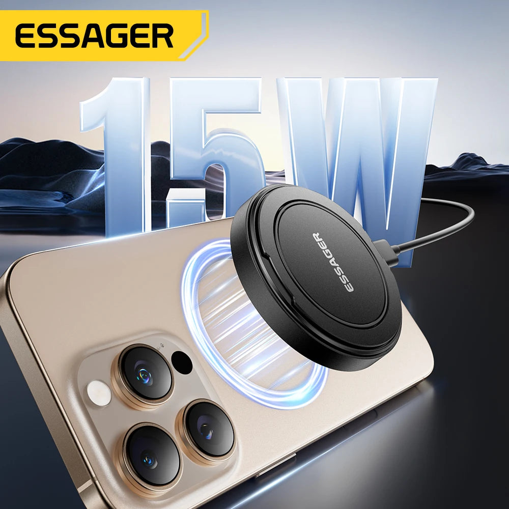 Essager Magnetic Wireless Charger With Holder 15W