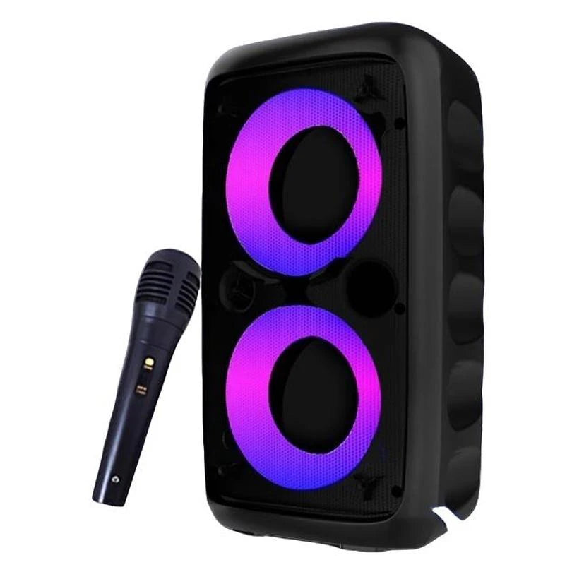 Karaoke Radio FM Bluetooth Speaker Portable Wireless