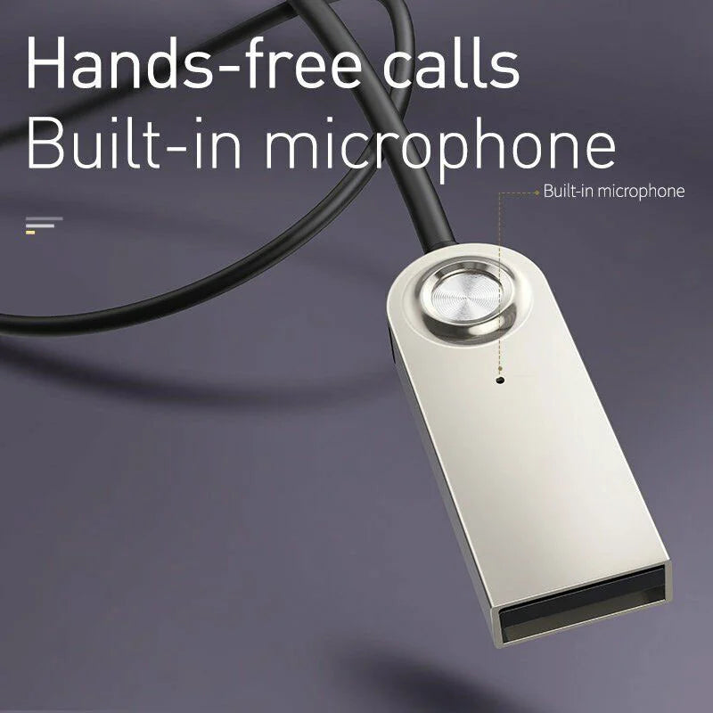 Car Aux Bluetooth Adapter Dongle Cable For 3.5mm Jack Audio Music Receiver Bluetooth 5.0 4.2 4.0 for Speaker Receiver