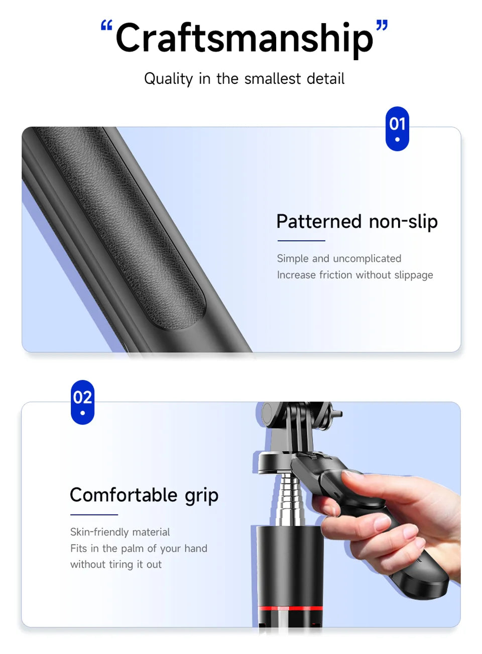 Selfie Stick Tripod with 1708mm