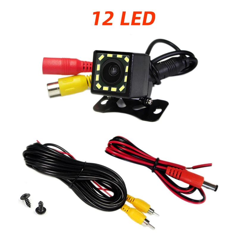 Car Rear View Camera 4 LED Night Vision Reversing