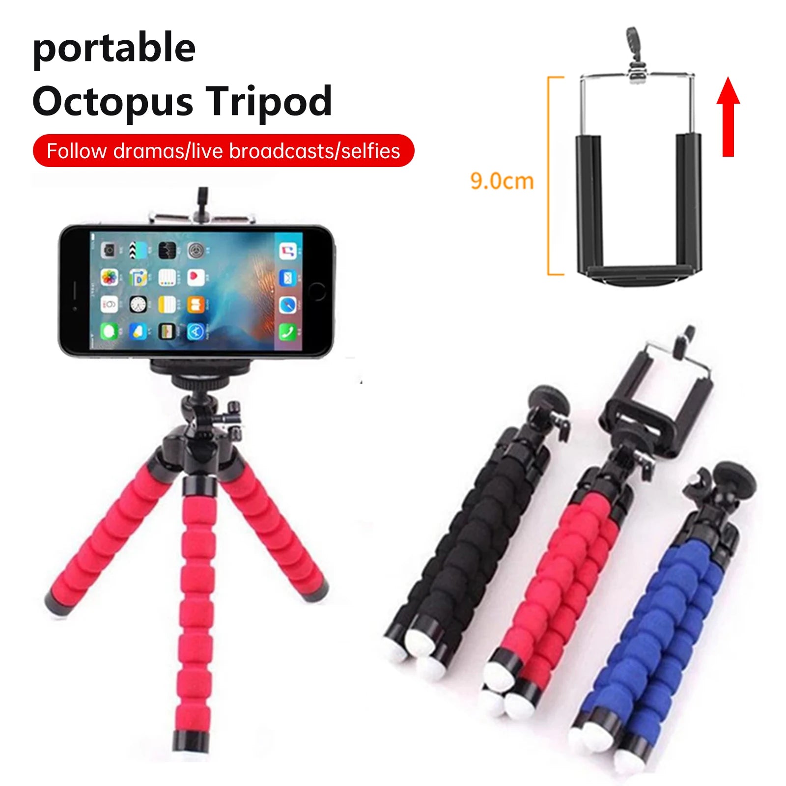 Mini Octopus Tripod Accessories for Go Pro