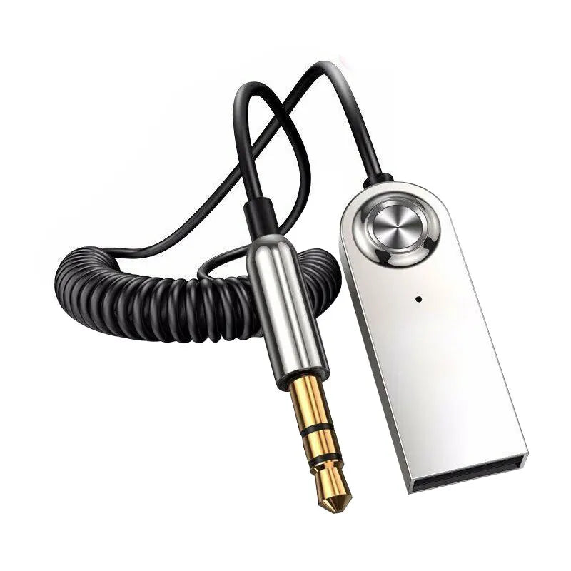 Car Aux Bluetooth Adapter Dongle Cable For 3.5mm Jack Audio Music Receiver Bluetooth 5.0 4.2 4.0 for Speaker Receiver