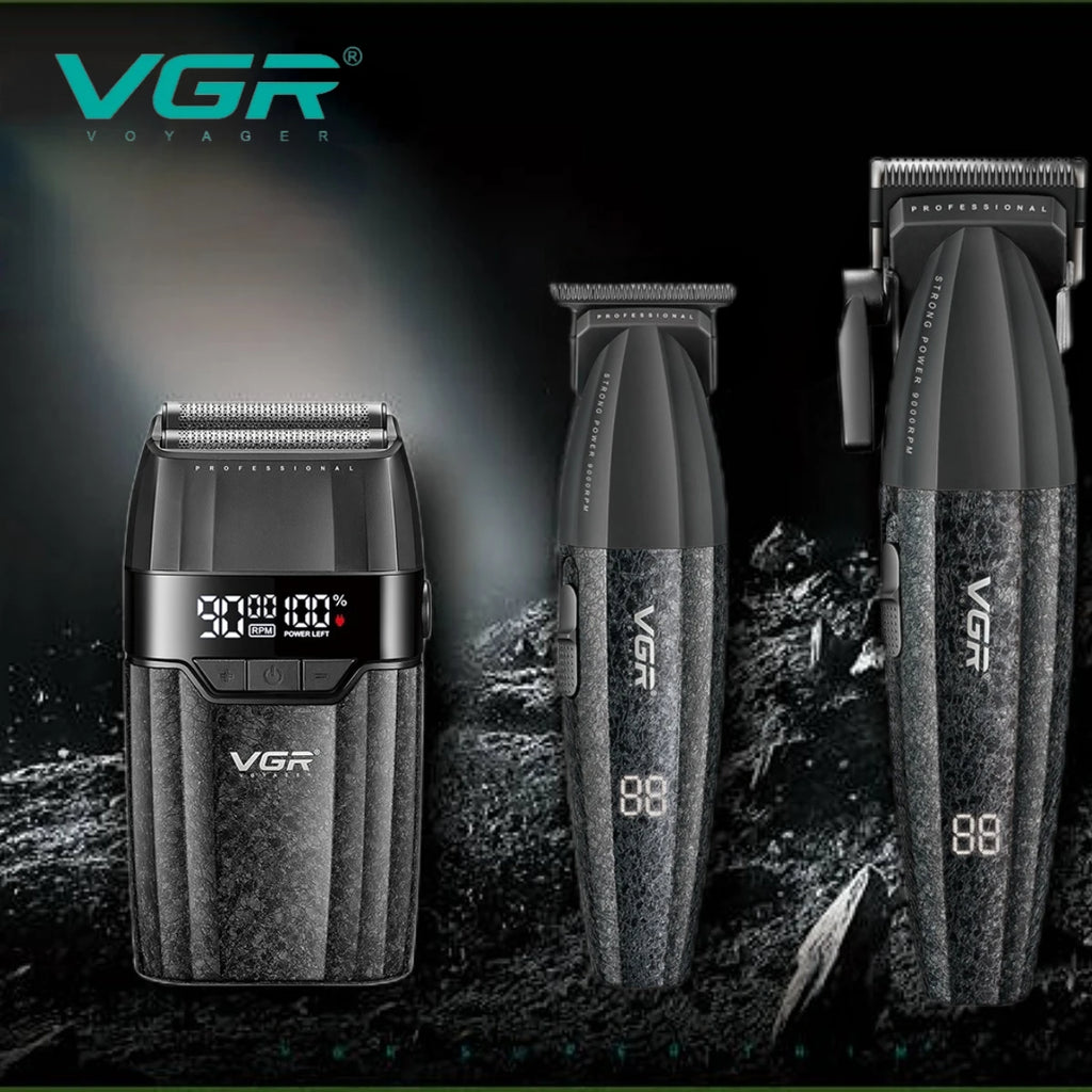 VGR Hair Trimmer Professional Hair Cutting Machine 9000 RPM