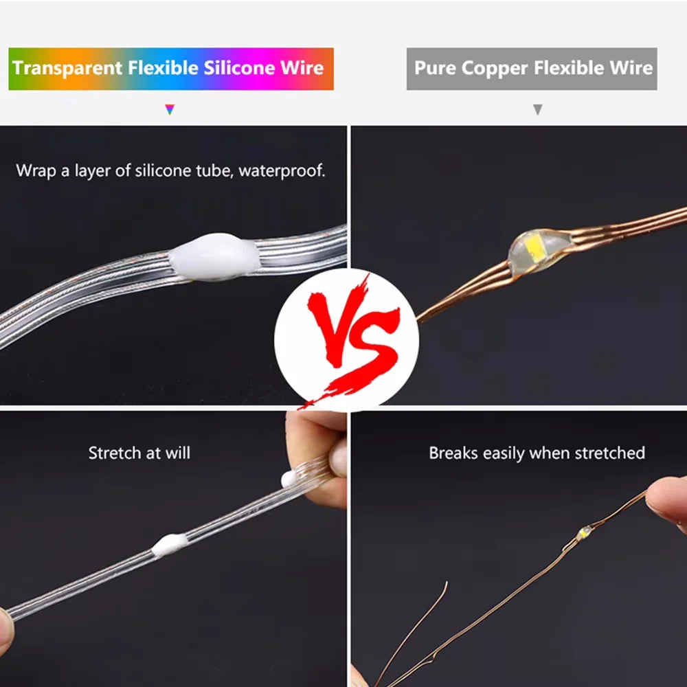 String LED Bluetooth Fairy Lights Dreamcolor RGBIC