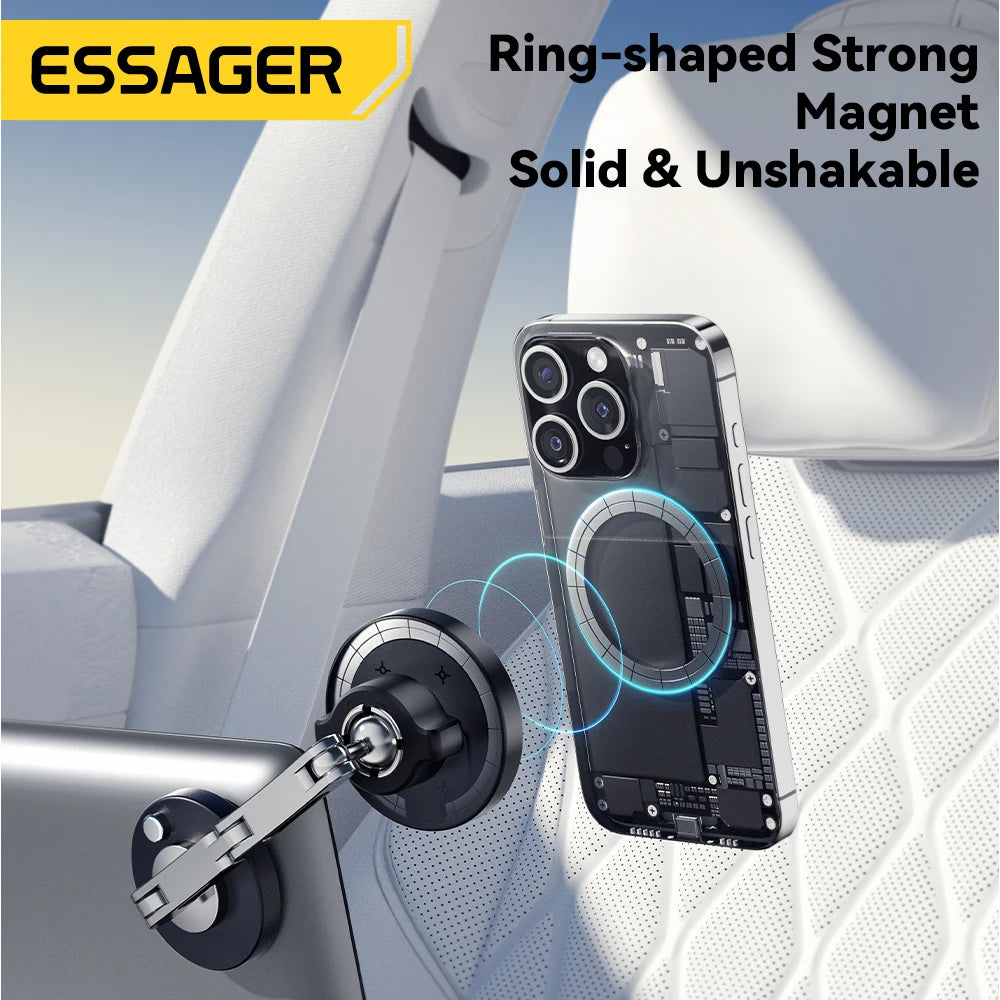 Essager Magnetic Wireless Charger Car Phone Holder 15W