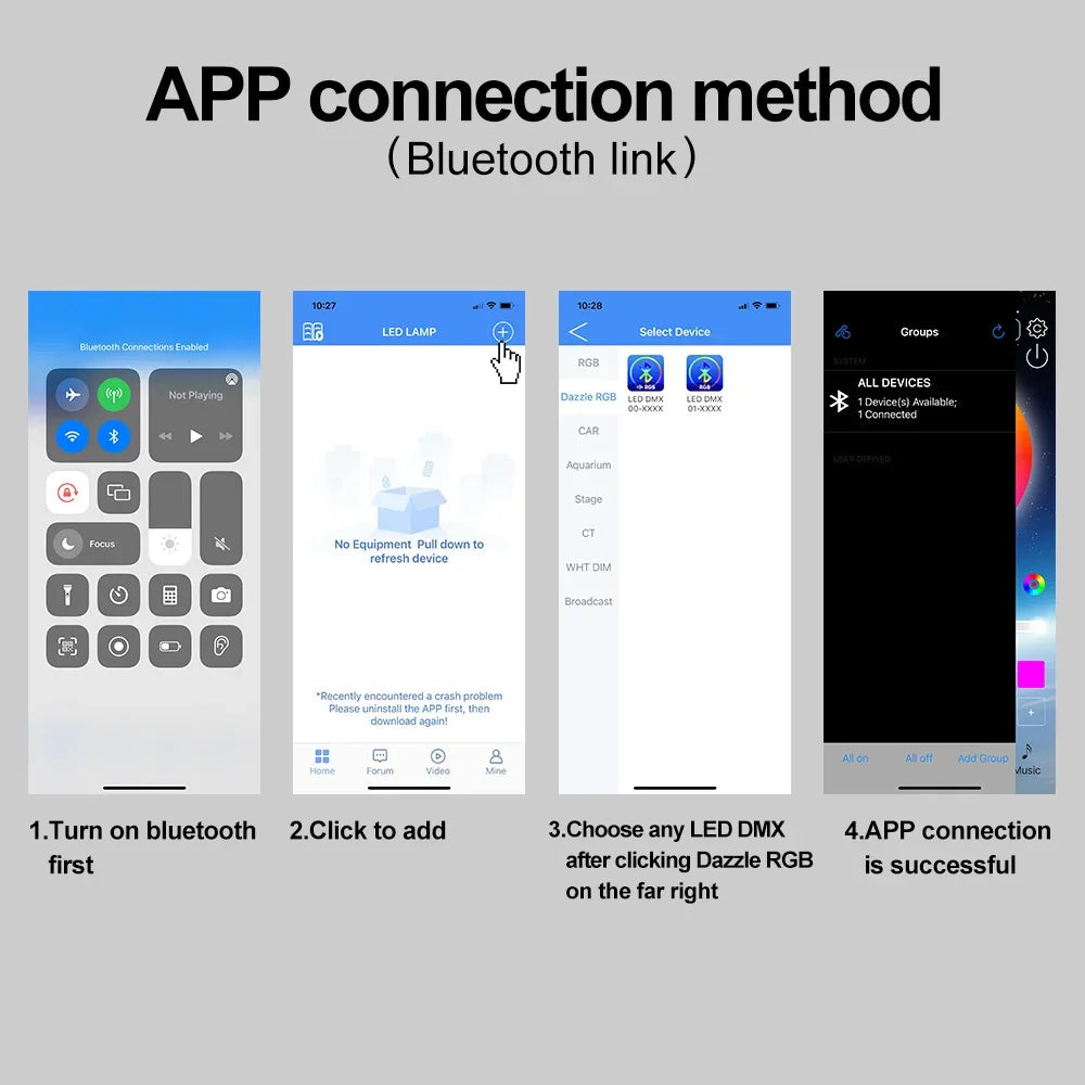 String LED Bluetooth Fairy Lights Dreamcolor RGBIC