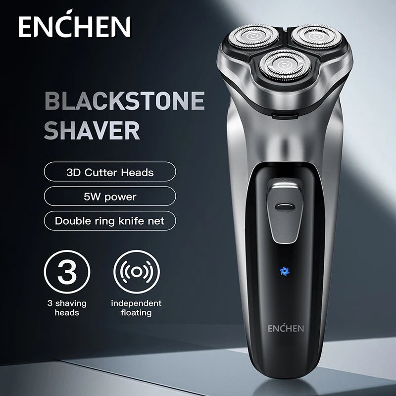 ENCHEN Blackstone Electrical Rotary Shaver for Men 3D
