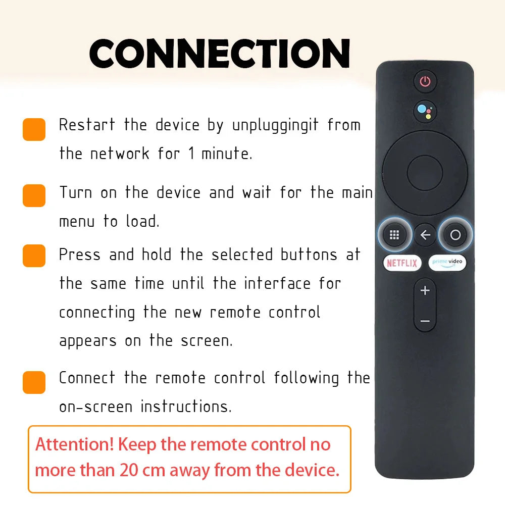 MRSVI XMRM-006 Bluetooth Voice Remote