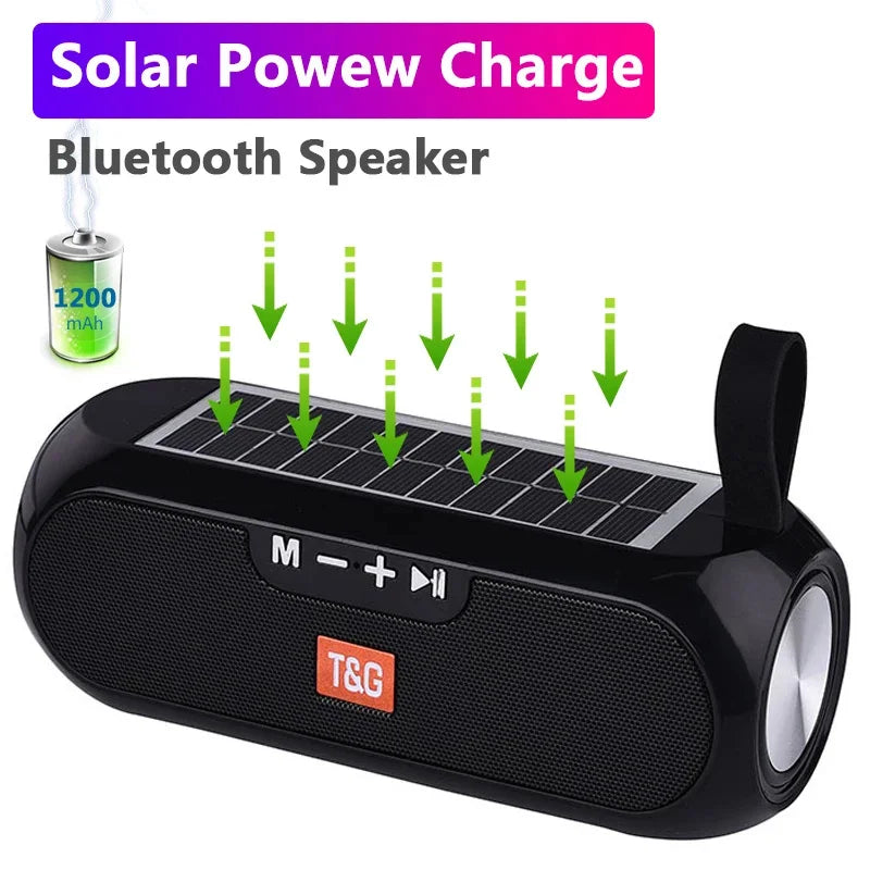 TG182 Solar with flashlight speaker Outdoor Bluetooth speaker