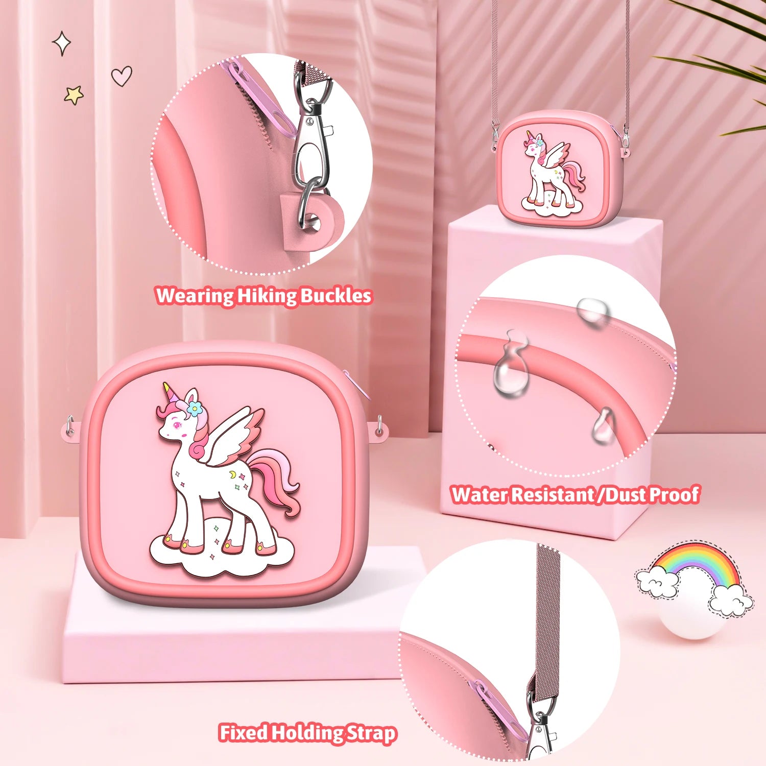 AMORUS Kids Camera Instant 1080P HD