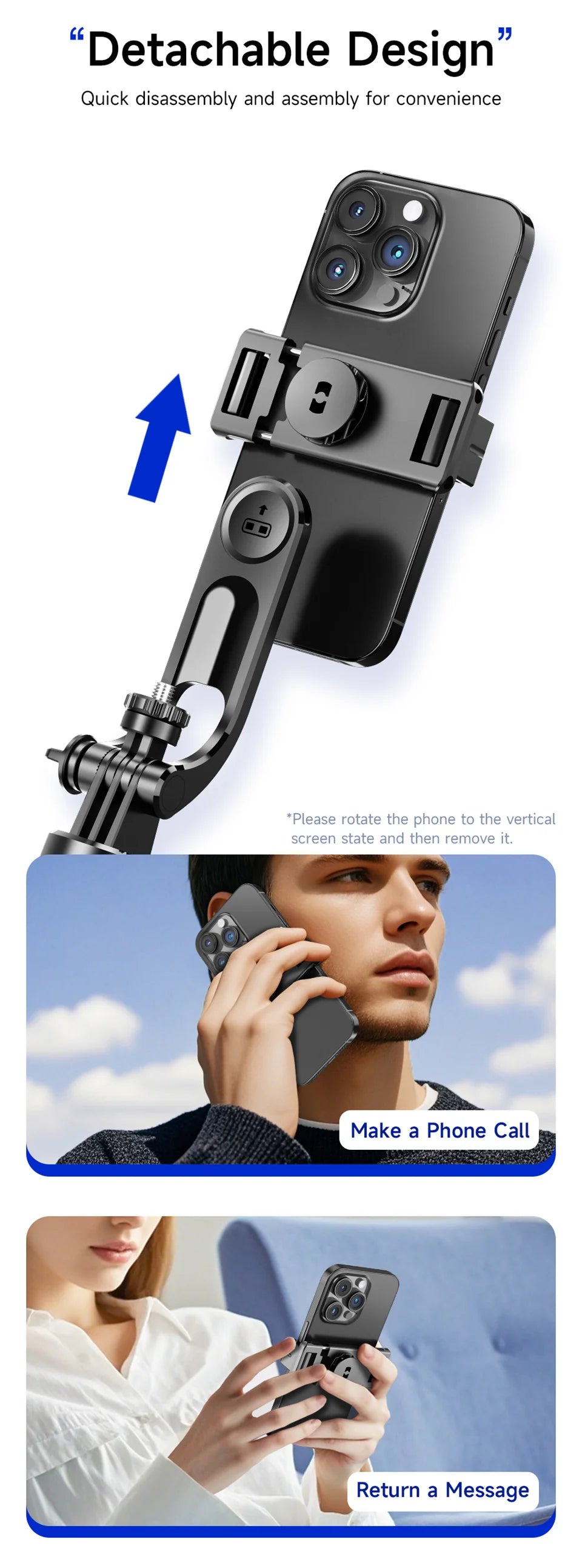 Selfie Stick Tripod with 1708mm