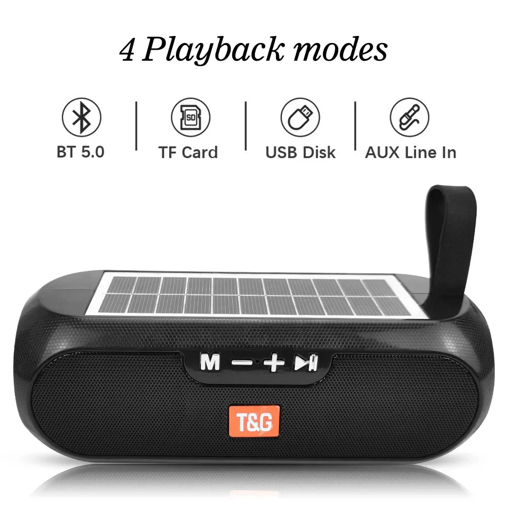 TG182 Solar with flashlight speaker Outdoor Bluetooth speaker