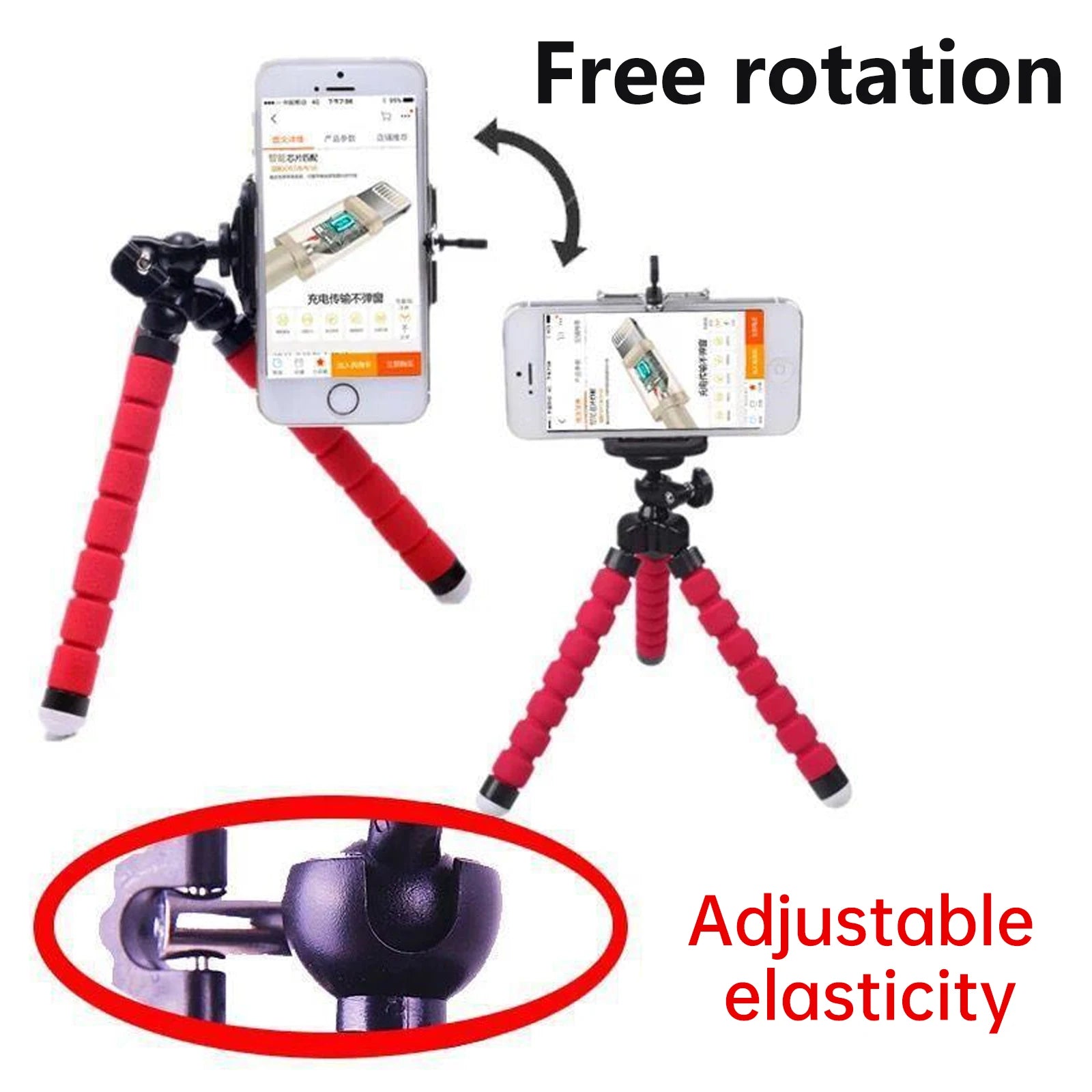 Mini Octopus Tripod Accessories for Go Pro