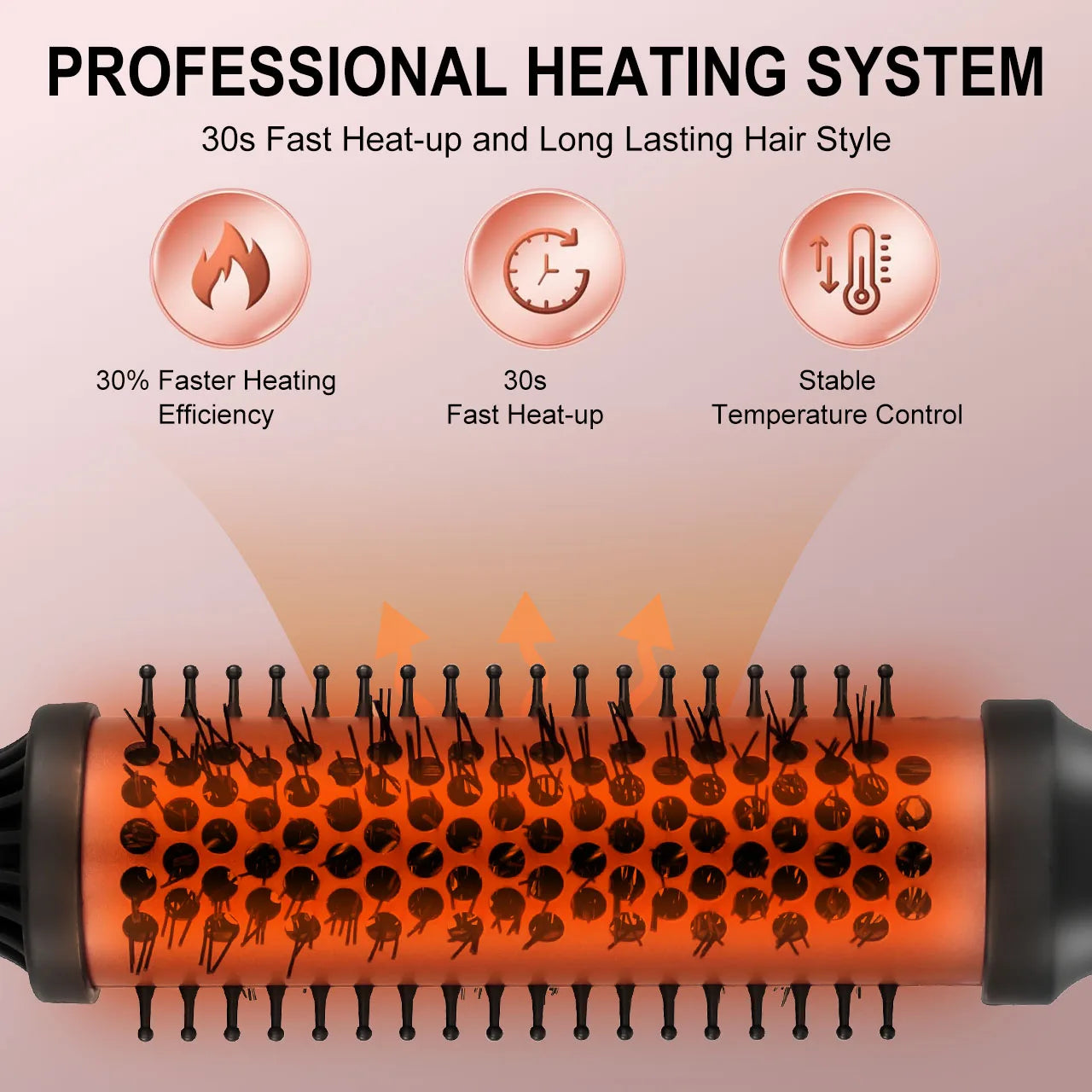 Hatteker Home Use Electric Curling Comb Long Short