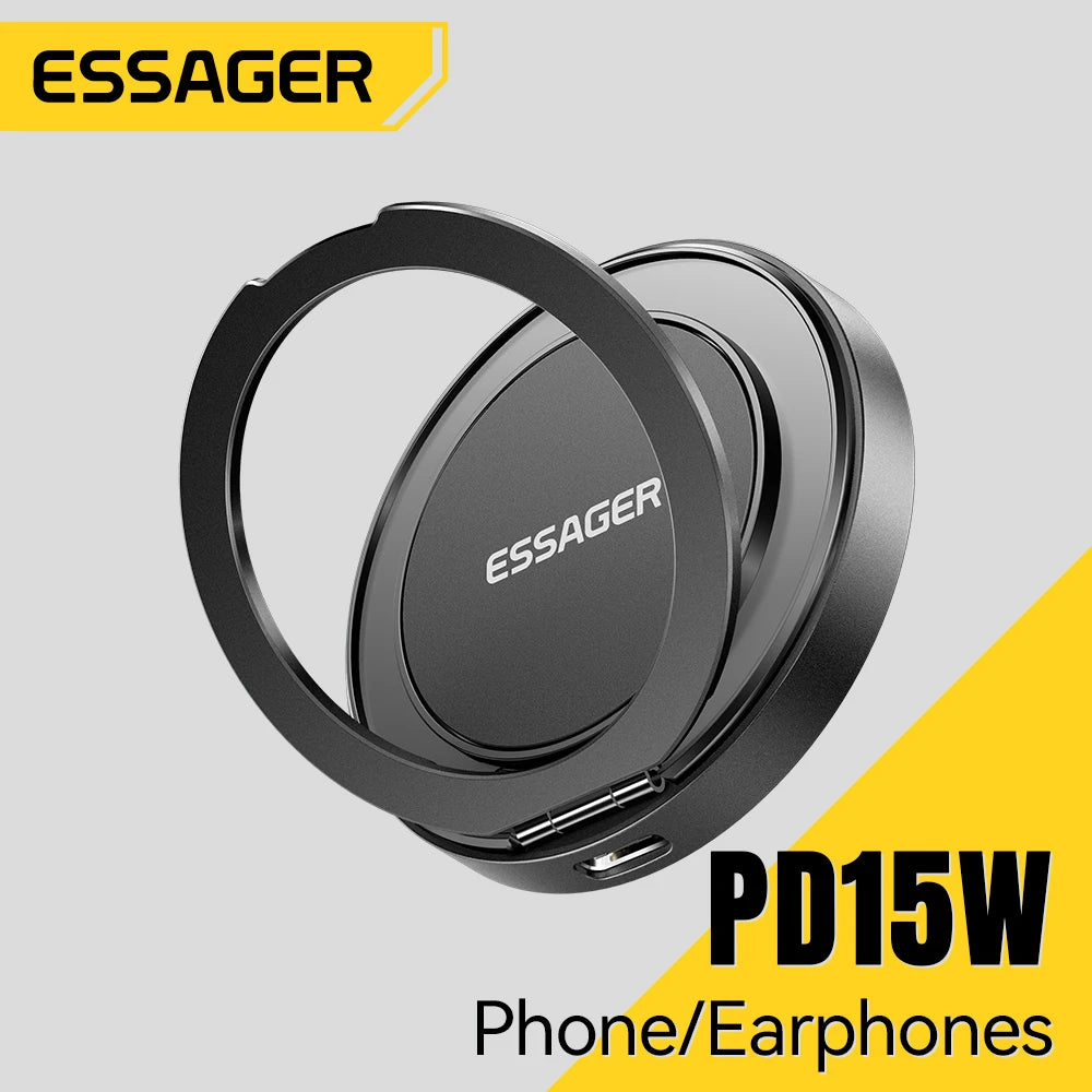 Essager Magnetic Wireless Charger With Holder 15W