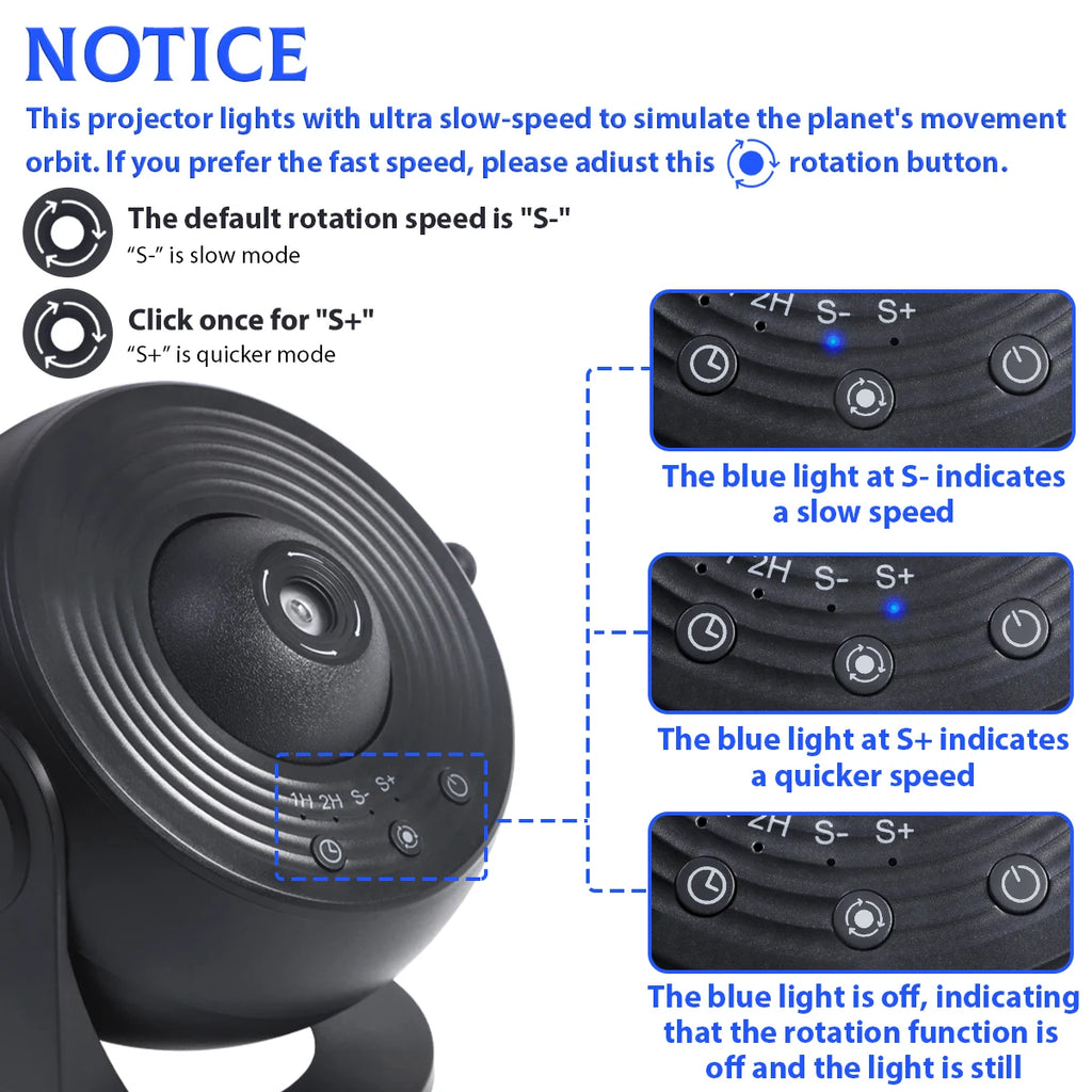 13 in 1 Star Projector, Planetarium Galaxy Projector for Bedroom, Aurora Projector, Night Light Projector for Kids Adults