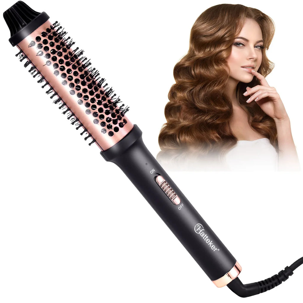 Hatteker Home Use Electric Curling Comb Long Short