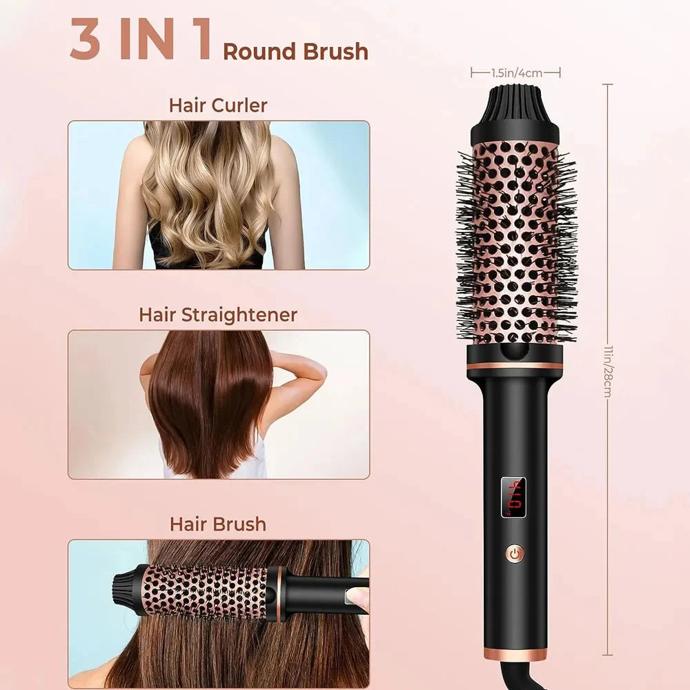 3 In 1 Ionic Hair Curler Straightener Professional Curling