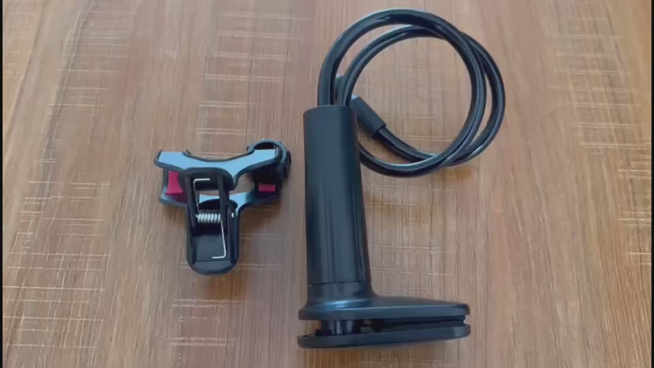 Lazy Bedside DesktopMobile Phone Clamp Bracket Flexible